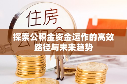 浑源探索公积金资金运作的高效路径与未来趋势