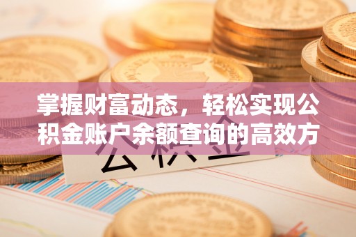 浑源掌握财富动态，轻松实现公积金账户余额查询的高效方法