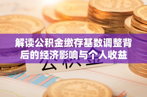 浑源解读公积金缴存基数调整背后的经济影响与个人收益