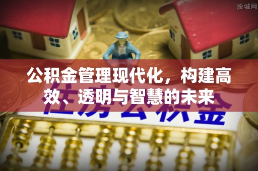 浑源公积金管理现代化，构建高效、透明与智慧的未来