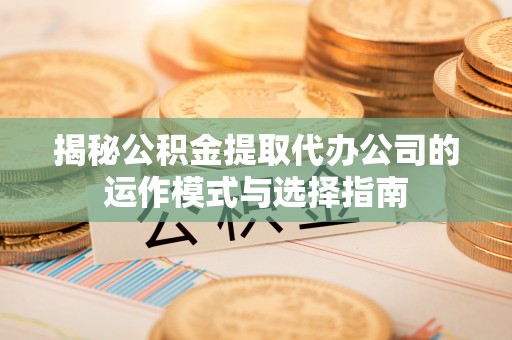 浑源揭秘公积金提取代办公司的运作模式与选择指南