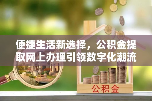 浑源便捷生活新选择，公积金提取网上办理引领数字化潮流