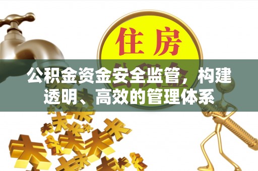 浑源公积金资金安全监管，构建透明、高效的管理体系
