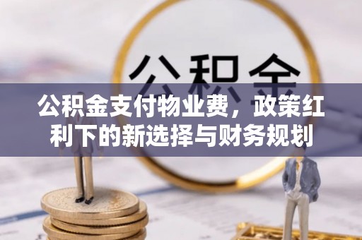 浑源公积金支付物业费，政策红利下的新选择与财务规划