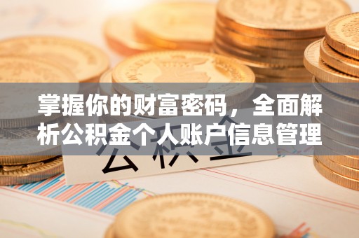 浑源掌握你的财富密码，全面解析公积金个人账户信息管理