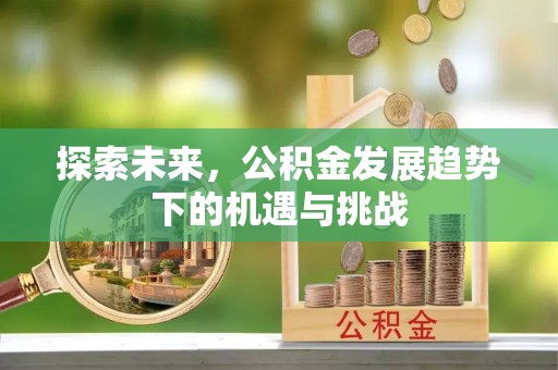 浑源探索未来，公积金发展趋势下的机遇与挑战