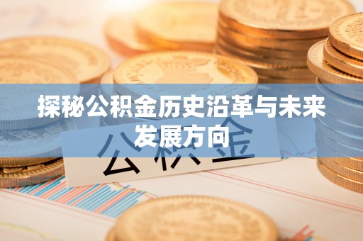 浑源探秘公积金历史沿革与未来发展方向