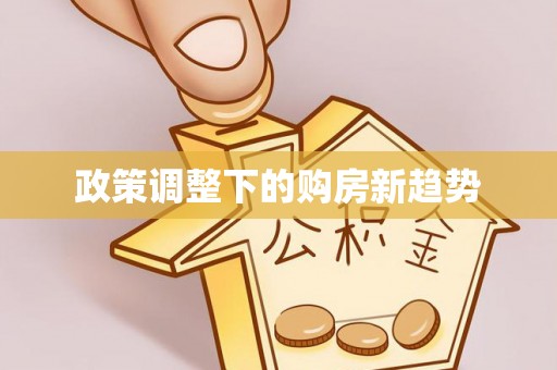 浑源政策调整下的购房新趋势