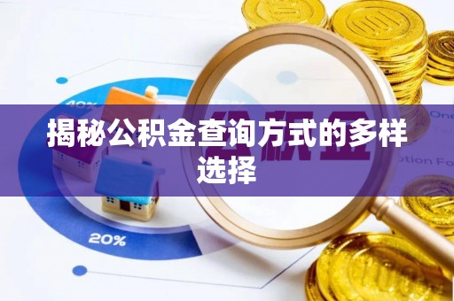 浑源揭秘公积金查询方式的多样选择