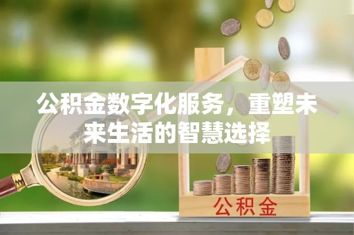浑源公积金数字化服务，重塑未来生活的智慧选择