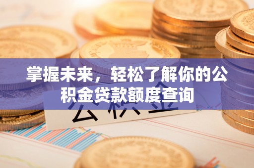 浑源掌握未来，轻松了解你的公积金贷款额度查询