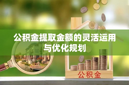 浑源公积金提取金额的灵活运用与优化规划